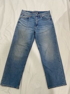 American Eagle Outfitters Light Blue Relaxed Straight Jeans